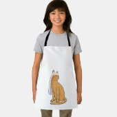 Tablier Chatte fiancée voilée (Insitu)