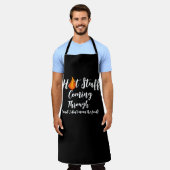 Tablier "Chaud Stuff Arrivé" Apron, Chaud Dog Kitchen (Porté)