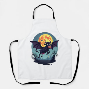 Tablier Chauve-souris à minuit