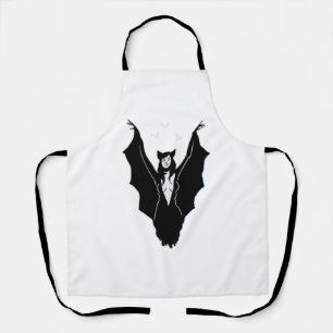Tablier Chauve-souris Halloween Conception de costume pour