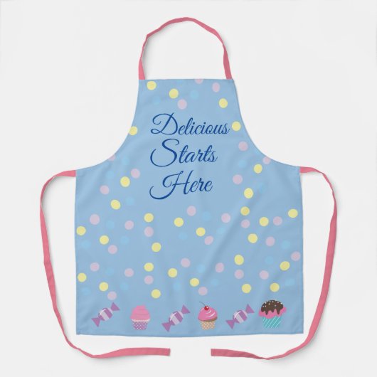 Tablier Cheerful Kitchen Apron (Recto)