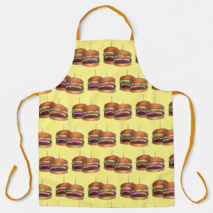 Tablier Cheeseburger Hamburger Sliders Bar Food App