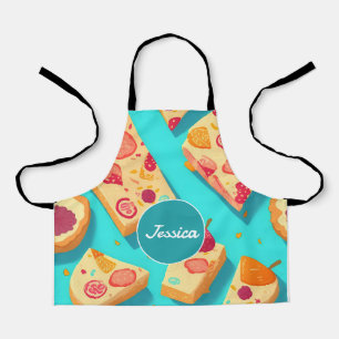 Tablier Cheesecake Pastel coloré Motif personnalisé