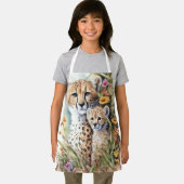 Tablier Cheetah Baby et maman (Insitu)