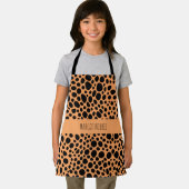 Tablier Cheetah skin Small Abstrait Safari Motif (Insitu)