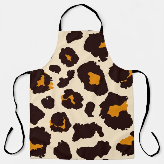 Tablier Cheetah Skin, Texture Poster de animal. (Recto)