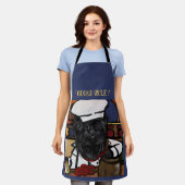 Tablier Chef Affenpinscher (Porté)