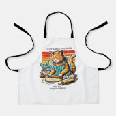 Tablier Chef Apron avec Cat Baking Cup Cakes (Recto)