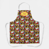 Tablier chef apron, delantar (Recto)