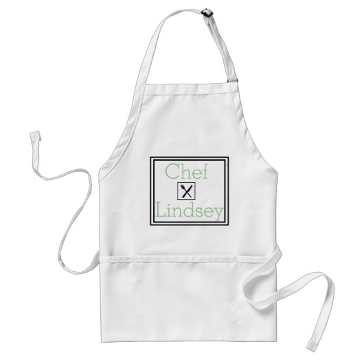 TABLIER CHEF APRON PERSONNALISÉ (Devant)