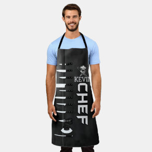 Tablier CHEF Apron Personnalisé Avec Nom Personnalisé