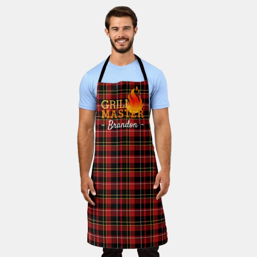 Tablier Chef barbecue sur mesure plus génial (Porté)