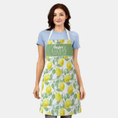 Tablier Chef boulangerie Apron avec couronne (Porté)