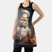 Tablier Chef Chat Cuisine délices (Insitu)