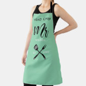 Tablier Chef Chef M.Year Établi Saumon rose (Insitu)