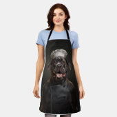 Tablier Chef Chien de Cane Corso (Porté)