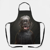 Tablier Chef Chien de Cane Corso (Recto)