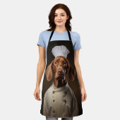 Tablier Chef Chien Vizsla (Porté)