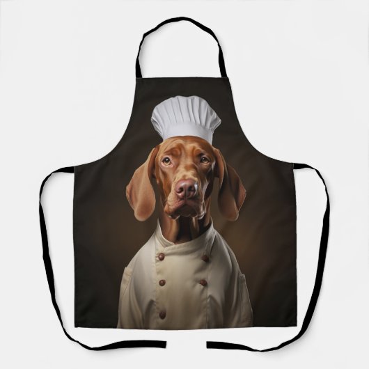 Tablier Chef Chien Vizsla (Recto)