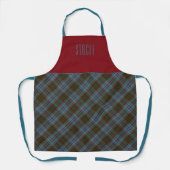 Tablier Chef Clan Anderson Tartan Nom du plan (Recto)