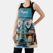 Tablier Chef Cuisine BBQ Baker Victorian Christmas (Insitu)