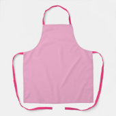 Tablier Chef Cuisinier Cuisine Traiteur Rose (Recto)