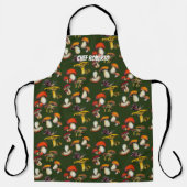Tablier Chef cuisinier des champignons (Recto)