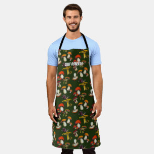 Tablier Chef cuisinier des champignons
