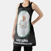 Tablier Chef cuisinière moderne Apron femme (Insitu)