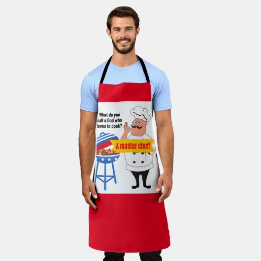 TABLIER CHEF DAD (Porté)