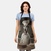 Tablier Chef de chien Greyhound (Porté)