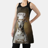 Tablier Chef de chien Greyhound (Insitu)
