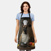 Tablier Chef de chien malinois belge (Porté)