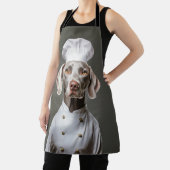 Tablier Chef de chien Weimaraner (Insitu)