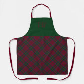 Tablier Chef de clan MacDougall Tartan Nom du plan (Recto)