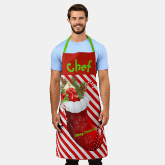 Tablier Chef de Noël Apron