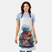 Tablier Chef De Poisson Awesome Animaux Sauvages Lovely Po (Porté)
