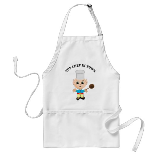 Tablier Chef en chef en ville (Devant)