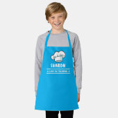 Tablier Chef en formation Chef Casquette Logo pour Enfants (Porté)