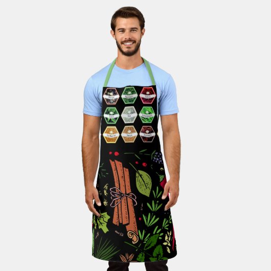 Tablier Chef épicé Barbeque Apron (Porté)