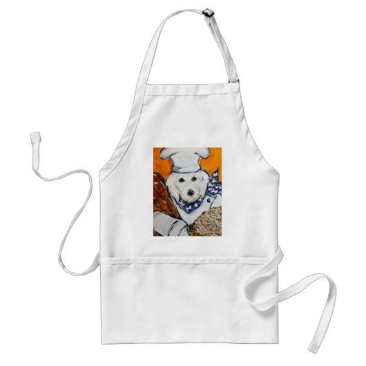 Tablier Chef Goldendoodle (Devant)