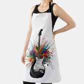 Tablier Chef guitare de Rockin Maestro Apron (Insitu)