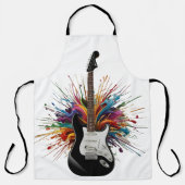 Tablier Chef guitare de Rockin Maestro Apron (Recto)