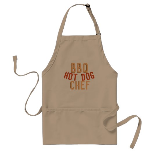 Tablier Chef hot Dog Mens Apron (Devant)