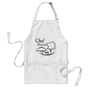 Tablier Chef illustré personnalisé