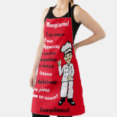 Tablier Chef italien - Mangiamo (Insitu)
