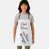 Tablier Chef junior garçons enfants gourmet (Insitu)