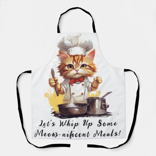 Tablier Chef Kitty Préparons Des Repas Plus Somptueux (Recto)