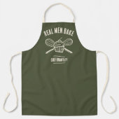 Tablier Chef masculin Nom personnalisé Cuisine Baking Apro (Recto)