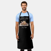 Tablier Chef moderne Funny Shakespeare Citation de Cook (Porté)